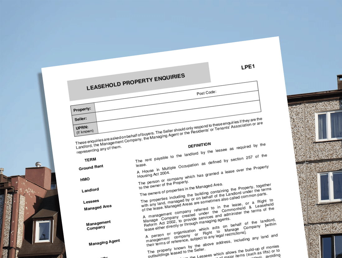 A Guide to the LPE1 Form